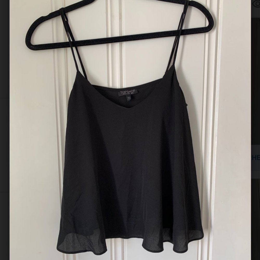 NWOT Black Topshop Tank top